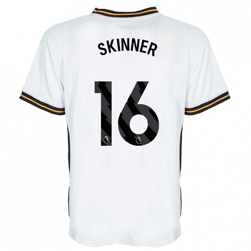 Danxen Kinder Harley Skinner #16 Weiß Orange Schwarz Auswärtstrikot Trikot 2026/27 T-Shirt Österreich