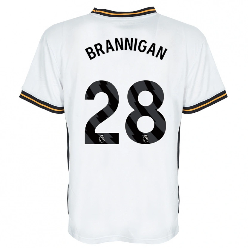 Danxen Kinder Aoife Brannigan #28 Weiß Orange Schwarz Auswärtstrikot Trikot 2026/27 T-Shirt Österreich