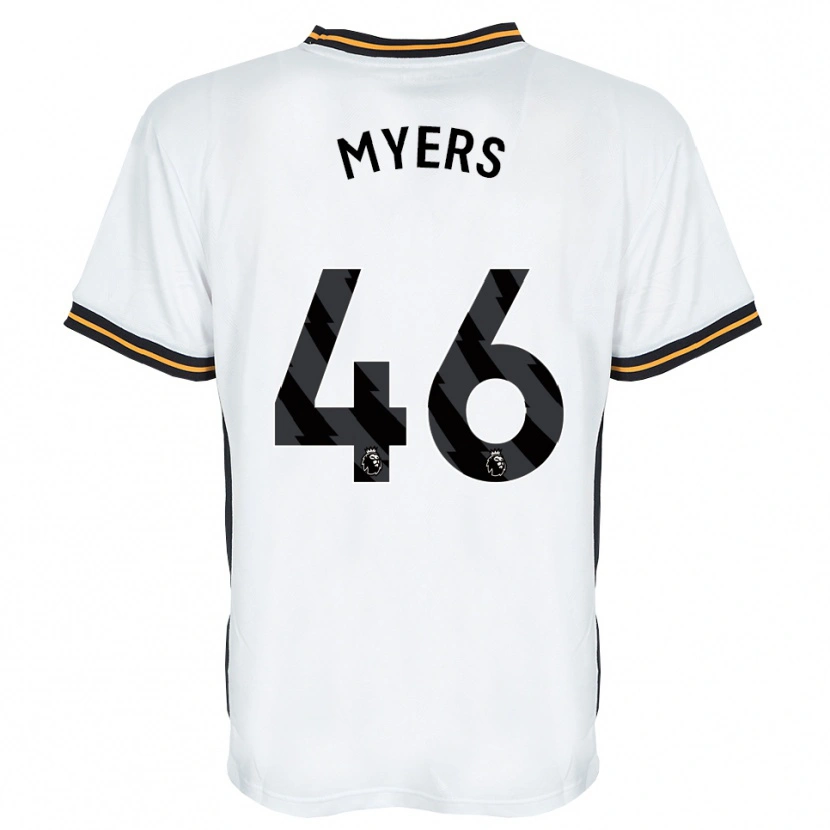 Danxen Kinder Zane Myers #46 Weiß Orange Schwarz Auswärtstrikot Trikot 2026/27 T-Shirt Österreich