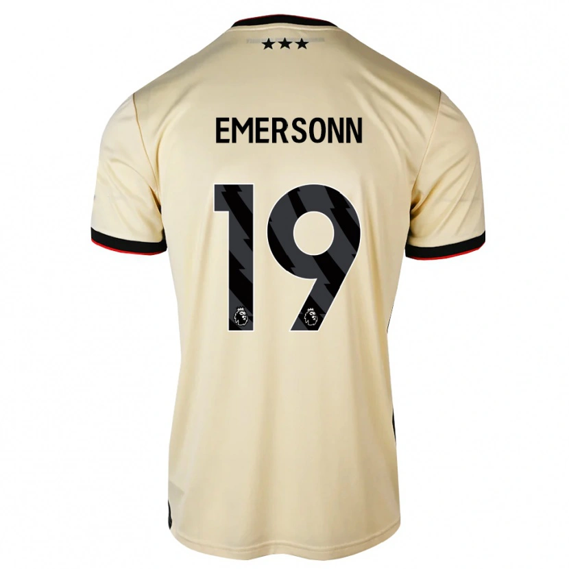 Danxen Kinder Emersonn Correia Da Silva #19 Zitronen-Chiffon Schwarz Rot Auswärtstrikot Trikot 2026/27 T-Shirt Österreich