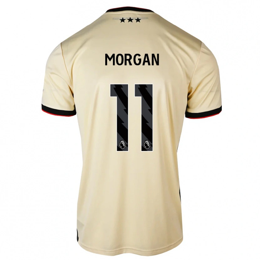 Danxen Kinder Rio Oudnie-Morgan #11 Zitronen-Chiffon Schwarz Rot Auswärtstrikot Trikot 2026/27 T-Shirt Österreich