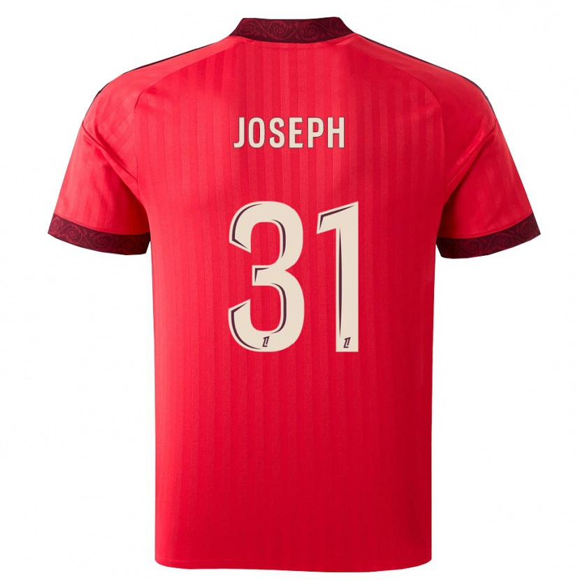 Danxen Kinder Liana Joseph #31 Burgund Rot Weiß Auswärtstrikot Trikot 2026/27 T-Shirt Österreich