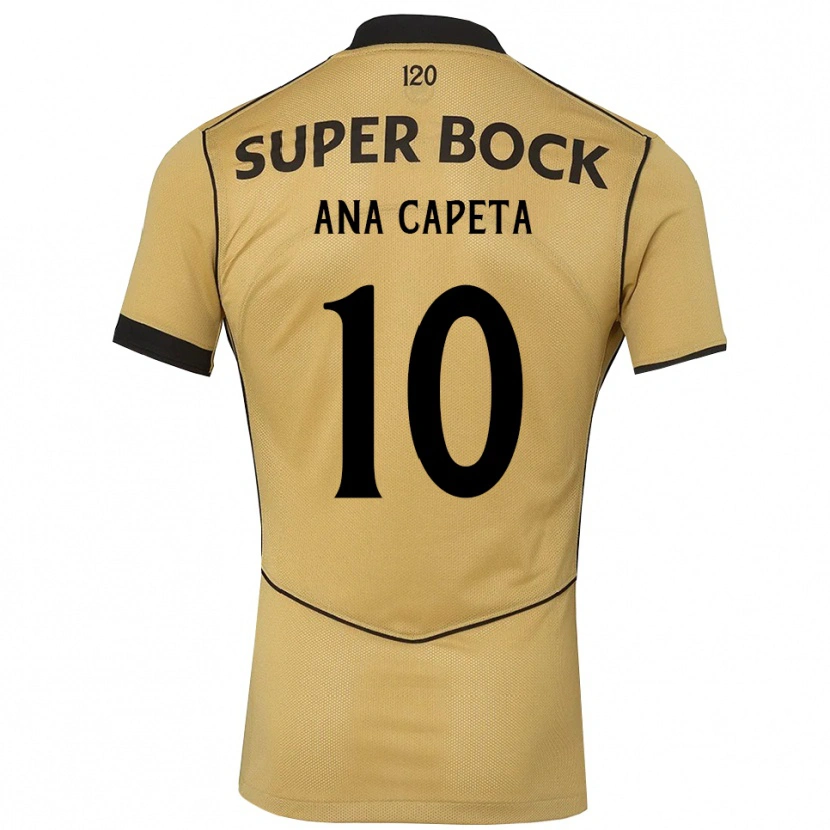 Danxen Kinder Ana Capeta #10 Goldgelb Schwarz Auswärtstrikot Trikot 2026/27 T-Shirt Österreich