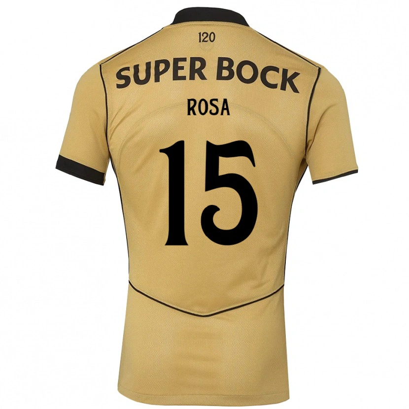 Danxen Kinder Duarte Rosa #15 Goldgelb Schwarz Auswärtstrikot Trikot 2026/27 T-Shirt Österreich