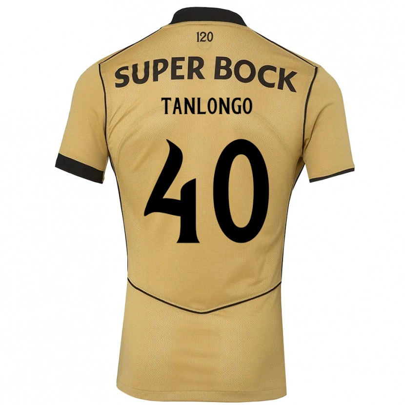 Danxen Kinder Mateo Tanlongo #40 Goldgelb Schwarz Auswärtstrikot Trikot 2026/27 T-Shirt Österreich