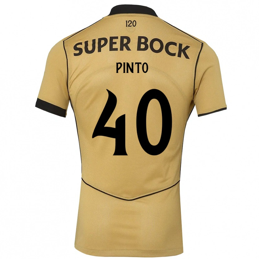 Danxen Kinder Rita Pinto De Almeida #40 Goldgelb Schwarz Auswärtstrikot Trikot 2026/27 T-Shirt Österreich