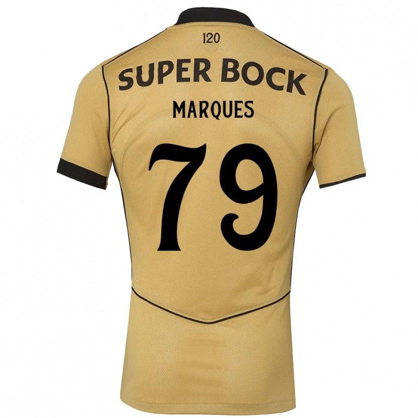 Danxen Kinder Rodrigo Marquês #79 Goldgelb Schwarz Auswärtstrikot Trikot 2026/27 T-Shirt Österreich