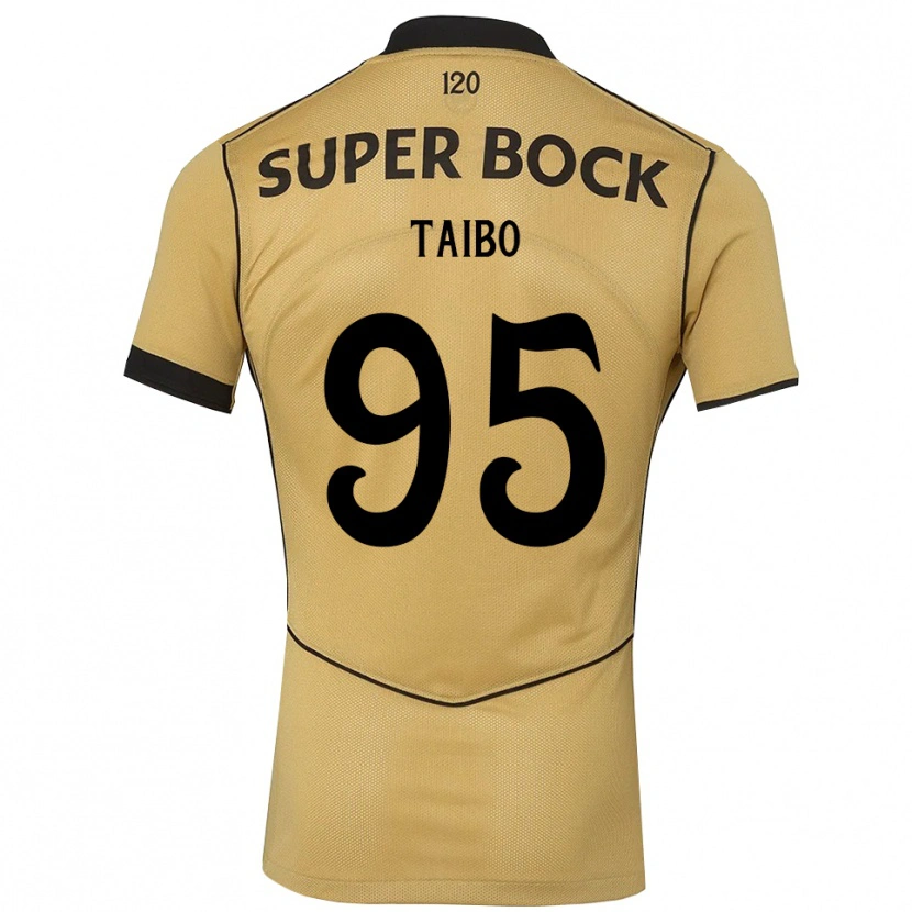 Danxen Kinder Lucas Taibo #95 Goldgelb Schwarz Auswärtstrikot Trikot 2026/27 T-Shirt Österreich