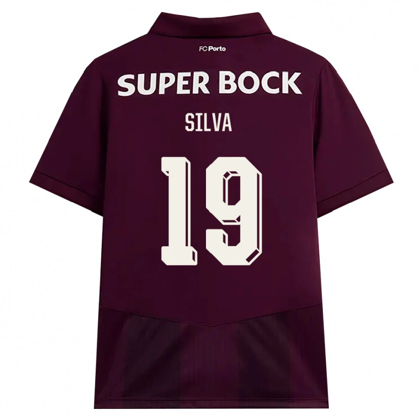 Danxen Kinder André Silva #19 Burgund Weiß Auswärtstrikot Trikot 2026/27 T-Shirt Österreich