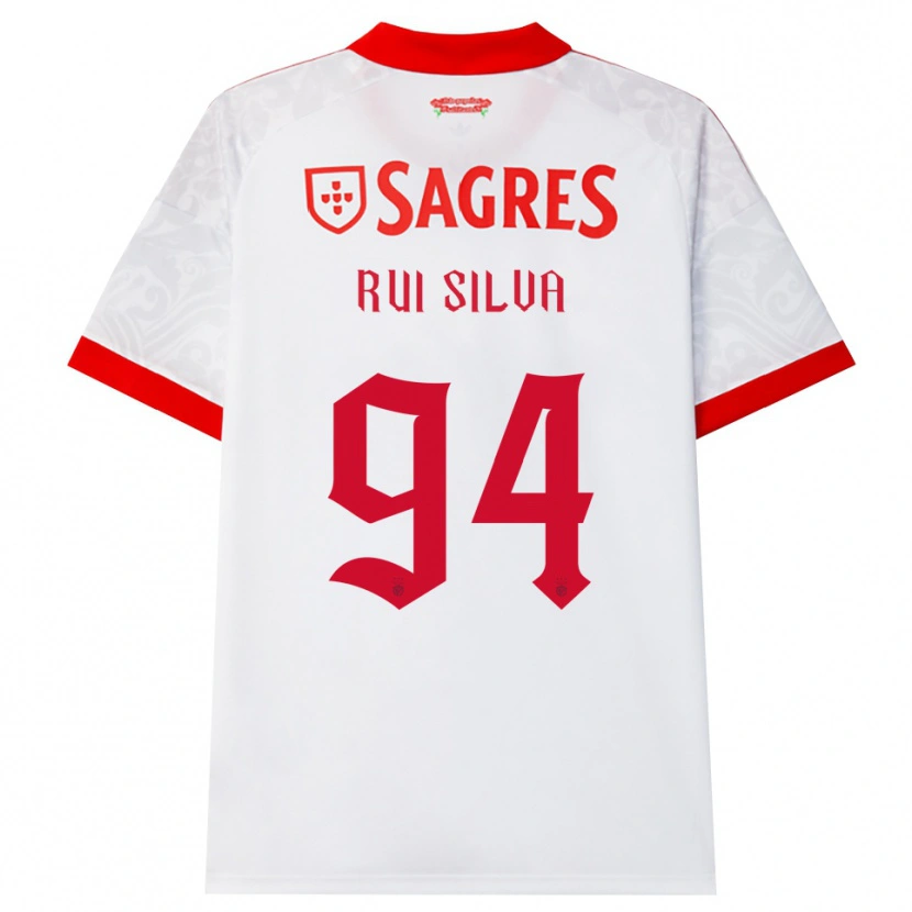 Danxen Kinder Rui Silva #94 Weiß Rot Gelb Auswärtstrikot Trikot 2026/27 T-Shirt Österreich