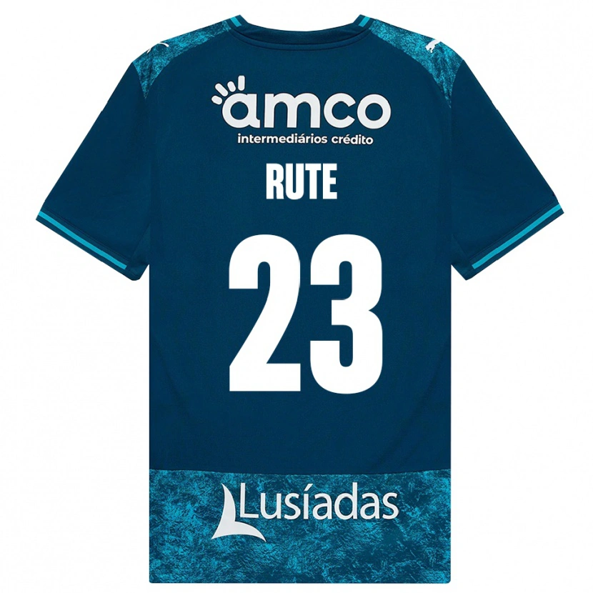Danxen Kinder Ana Rute #23 Dunkelschiefergrau Mitteltuerkis Auswärtstrikot Trikot 2026/27 T-Shirt Österreich