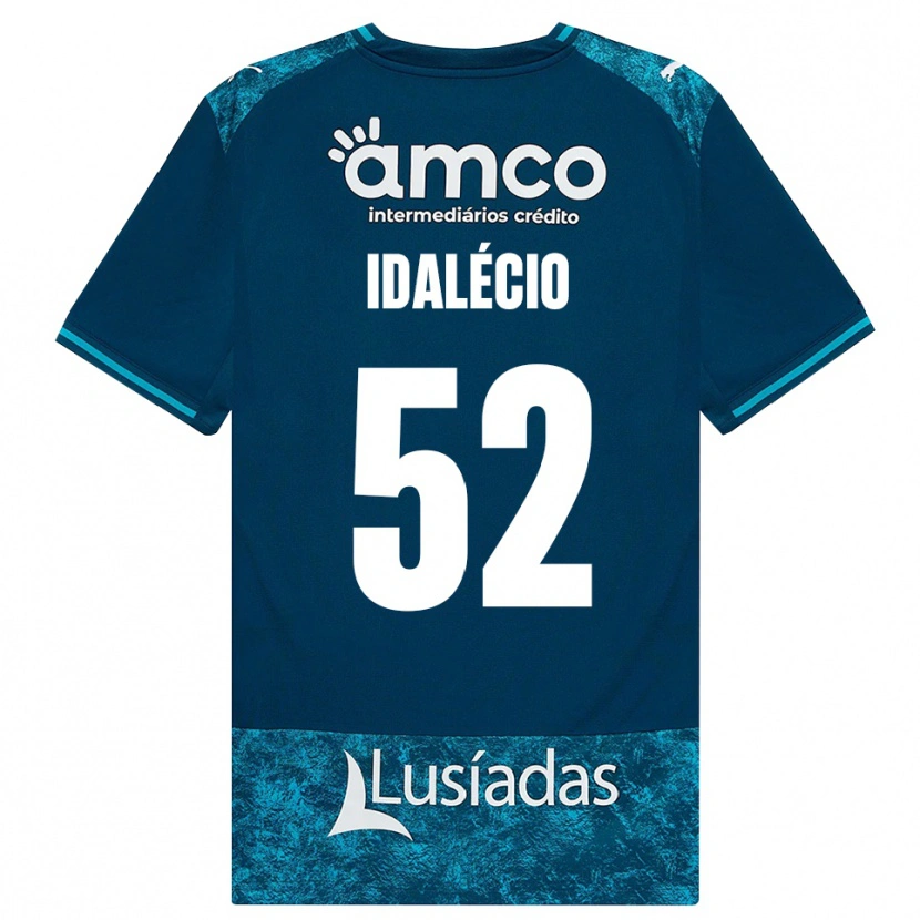 Danxen Kinder Idalécio #52 Dunkelschiefergrau Mitteltuerkis Auswärtstrikot Trikot 2026/27 T-Shirt Österreich