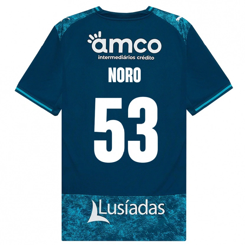 Danxen Kinder Jonatás Noro #53 Dunkelschiefergrau Mitteltuerkis Auswärtstrikot Trikot 2026/27 T-Shirt Österreich