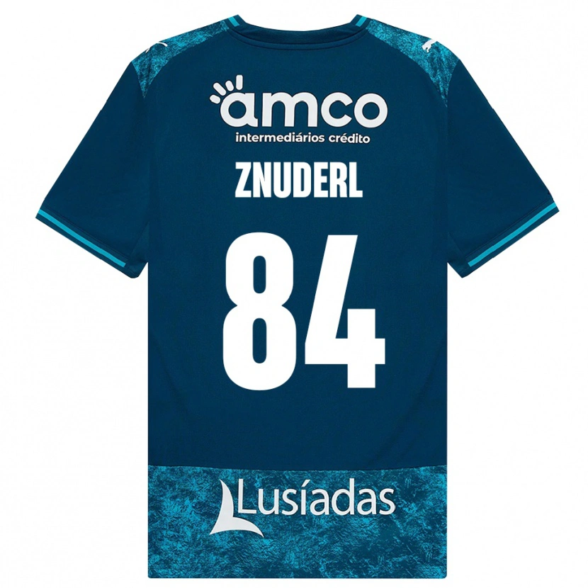 Danxen Kinder Tai Znuderl #84 Dunkelschiefergrau Mitteltuerkis Auswärtstrikot Trikot 2026/27 T-Shirt Österreich