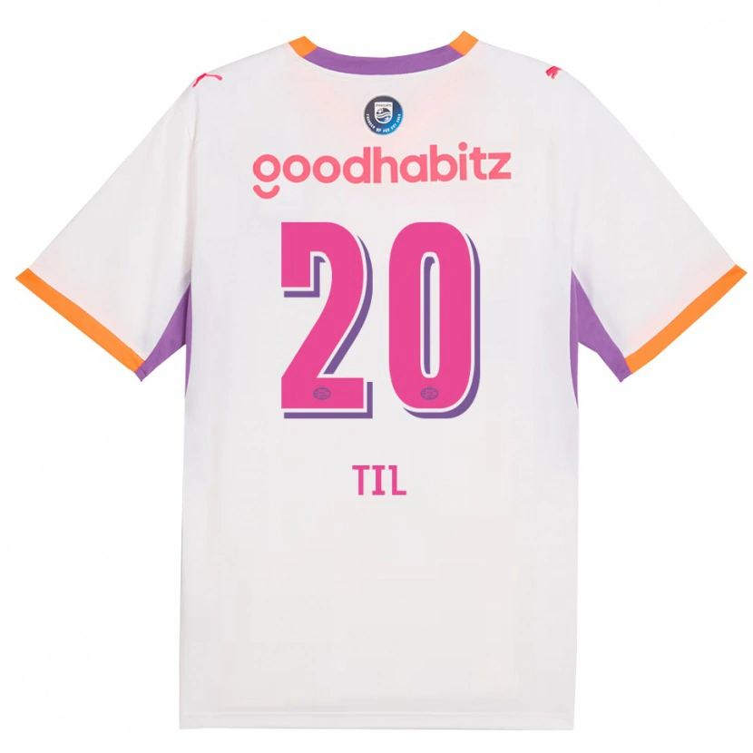 Danxen Kinder Guus Til #20 Weiß Violett Orange Auswärtstrikot Trikot 2026/27 T-Shirt Österreich