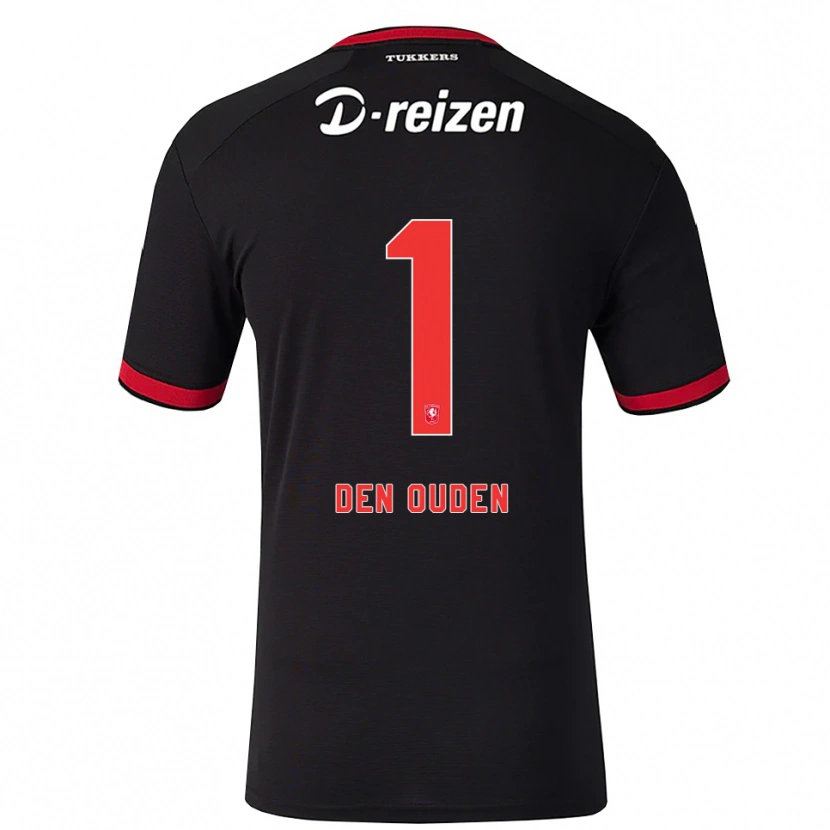 Danxen Kinder Jim Den Ouden #1 Rot Weiß Schwarz Auswärtstrikot Trikot 2026/27 T-Shirt Österreich