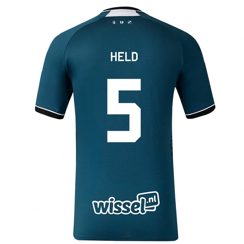 Danxen Kinder Nazjir Held #5 Dunkelschiefergrau Weiß Auswärtstrikot Trikot 2026/27 T-Shirt Österreich