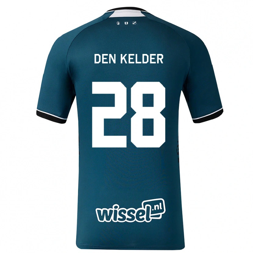 Danxen Kinder Gera Op Den Kelder #28 Dunkelschiefergrau Weiß Auswärtstrikot Trikot 2026/27 T-Shirt Österreich