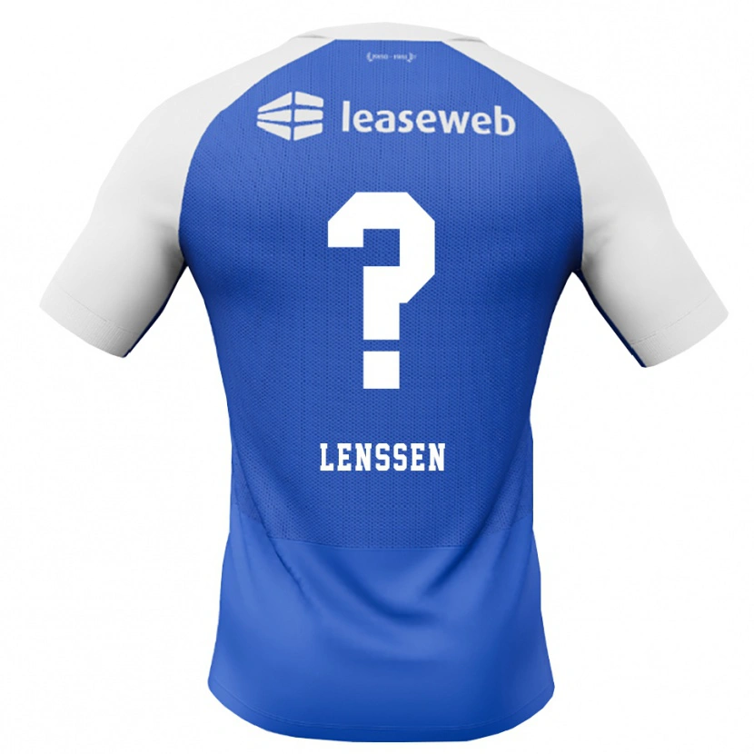 Danxen Kinder Lev Lenssen #0 Himmelblau Rot Weiß Auswärtstrikot Trikot 2026/27 T-Shirt Österreich