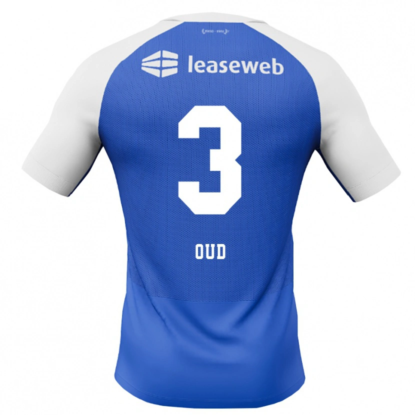 Danxen Kinder Joeri Oud #3 Himmelblau Rot Weiß Auswärtstrikot Trikot 2026/27 T-Shirt Österreich