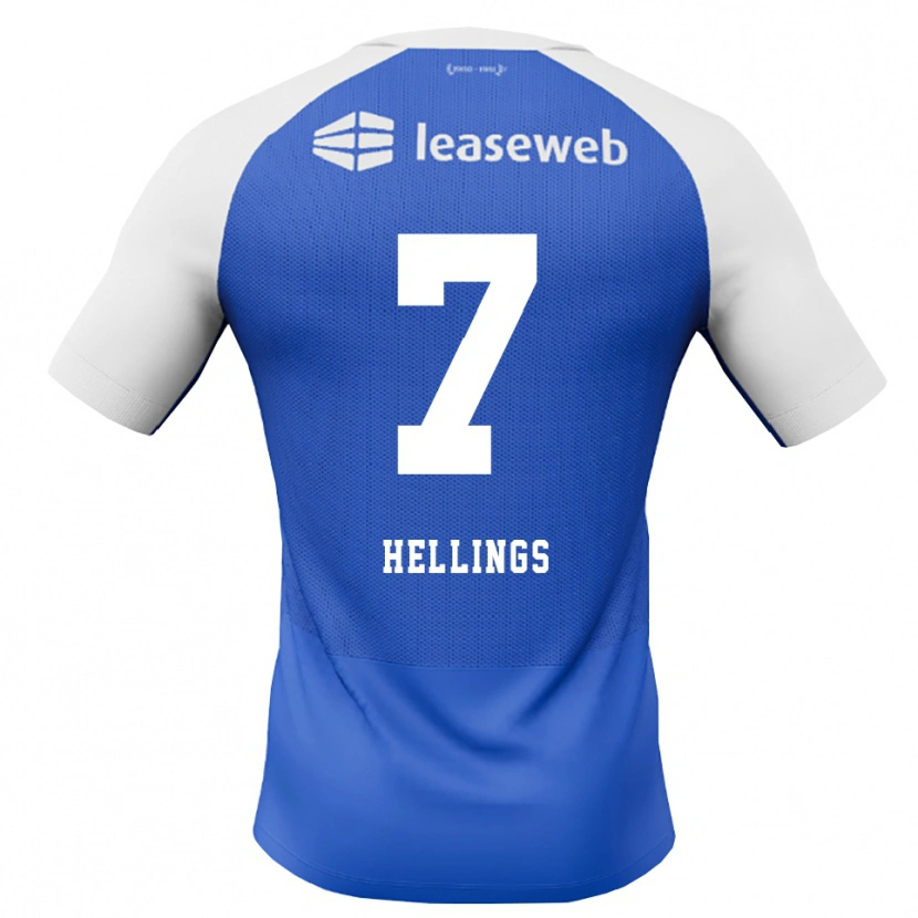 Danxen Kinder Chavarello Hellings #7 Himmelblau Rot Weiß Auswärtstrikot Trikot 2026/27 T-Shirt Österreich