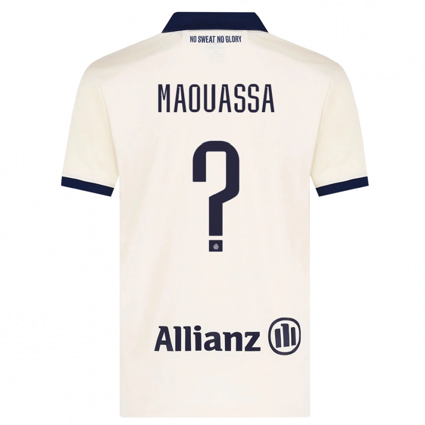 Danxen Kinder Faitout Maouassa #0 Beige Schwarz Auswärtstrikot Trikot 2026/27 T-Shirt Österreich