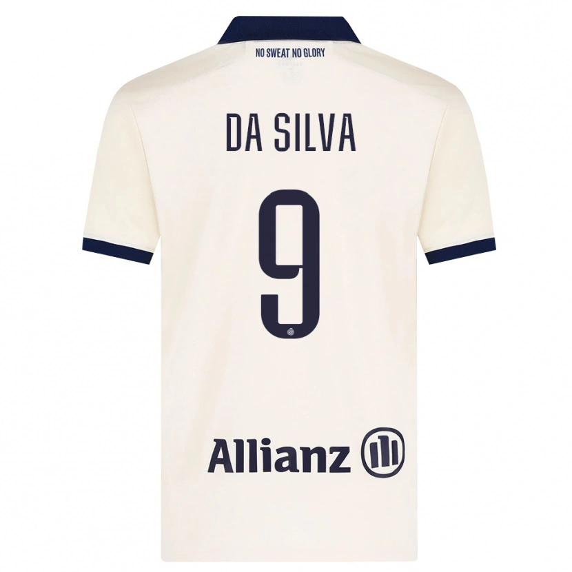 Danxen Kinder Jessi Da Silva #9 Beige Schwarz Auswärtstrikot Trikot 2026/27 T-Shirt Österreich