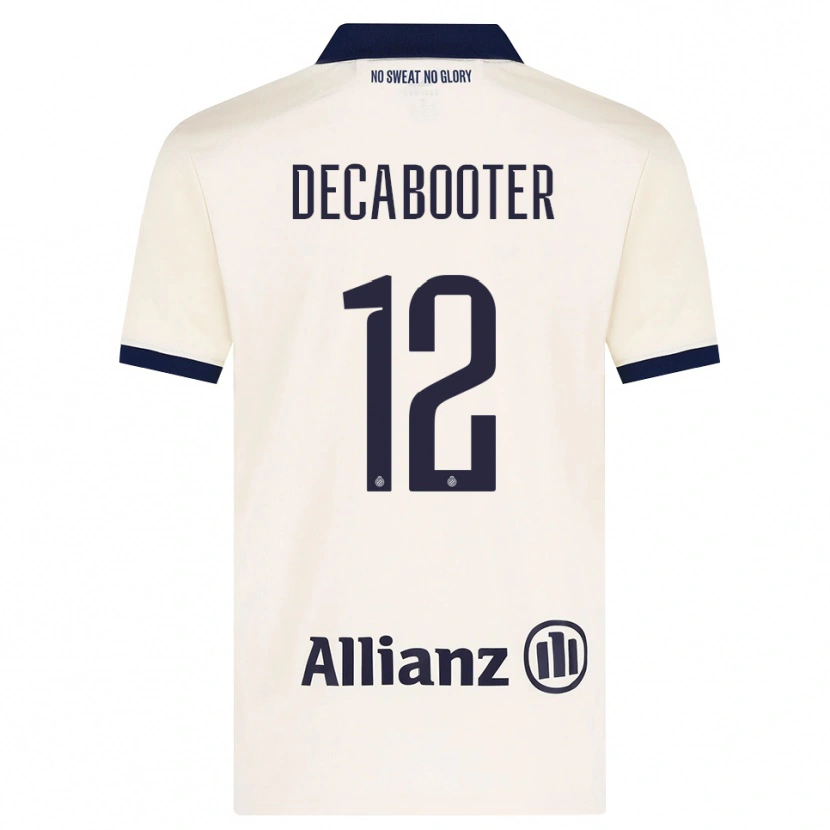 Danxen Kinder Marith Decabooter #12 Beige Schwarz Auswärtstrikot Trikot 2026/27 T-Shirt Österreich