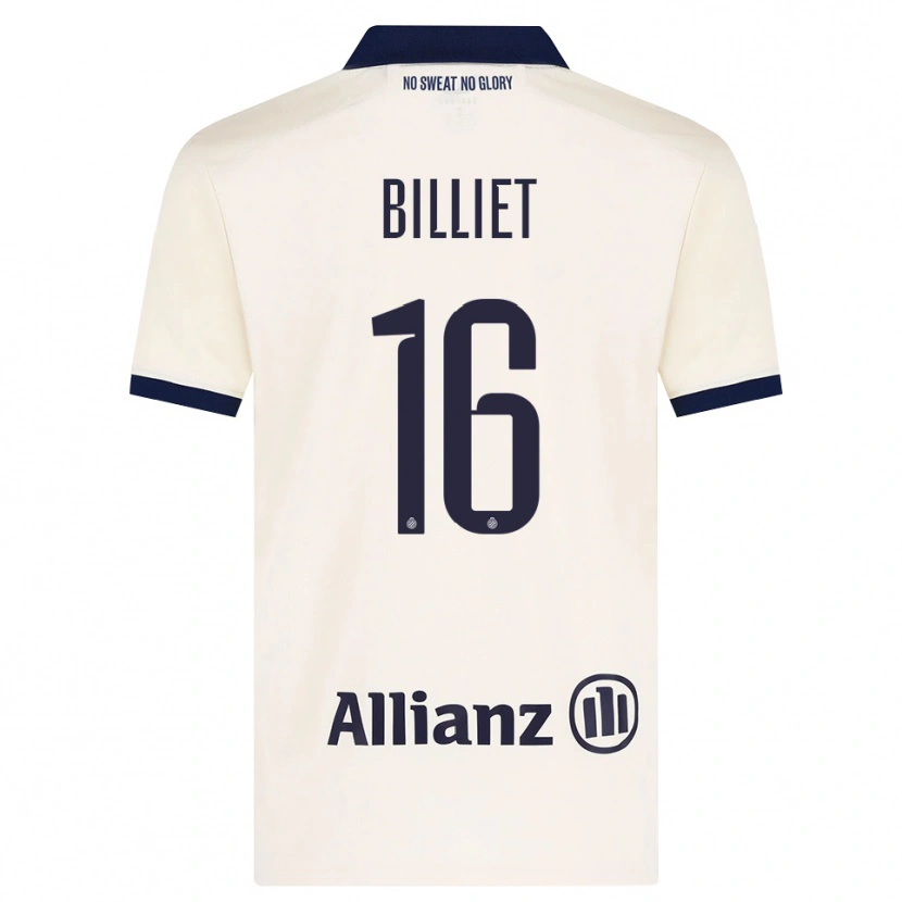 Danxen Kinder Jonah Billiet #16 Beige Schwarz Auswärtstrikot Trikot 2026/27 T-Shirt Österreich