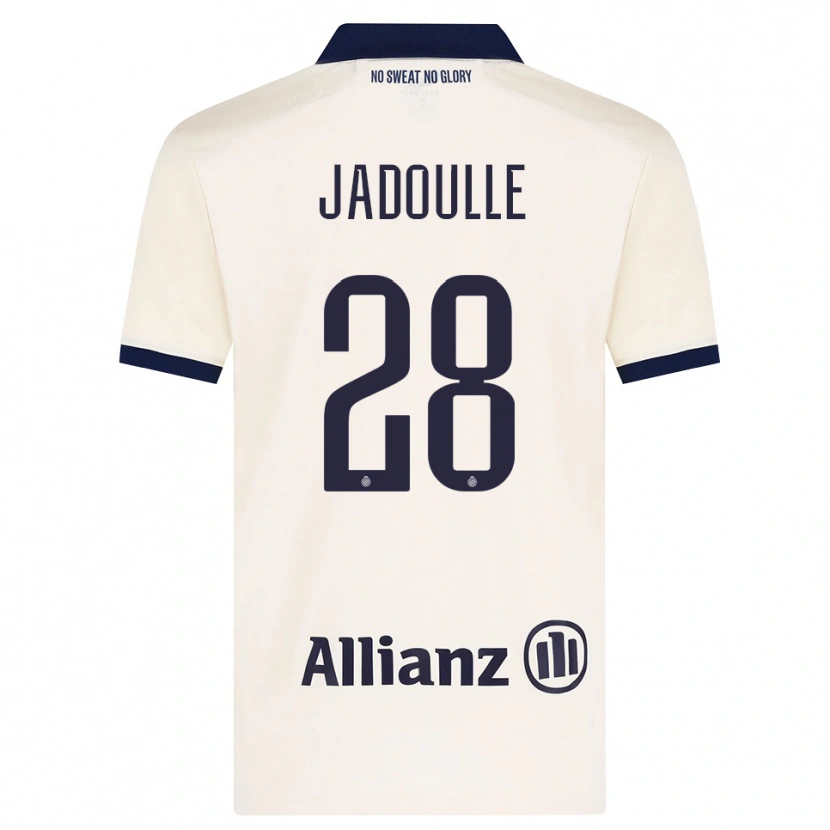 Danxen Kinder Romane Jadoulle #28 Beige Schwarz Auswärtstrikot Trikot 2026/27 T-Shirt Österreich