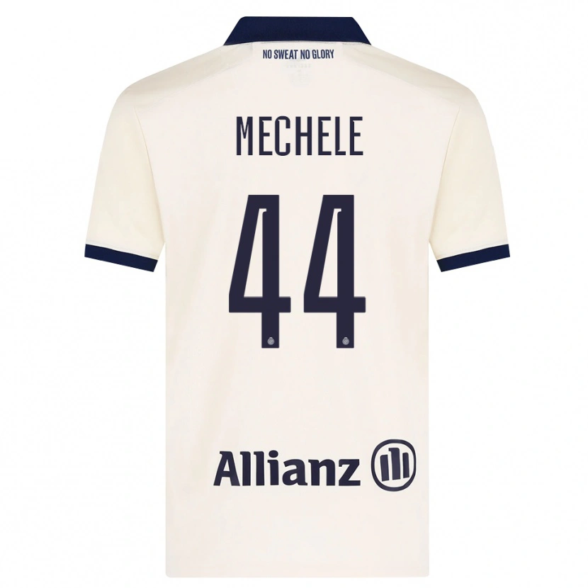 Danxen Kinder Brandon Mechele #44 Beige Schwarz Auswärtstrikot Trikot 2026/27 T-Shirt Österreich