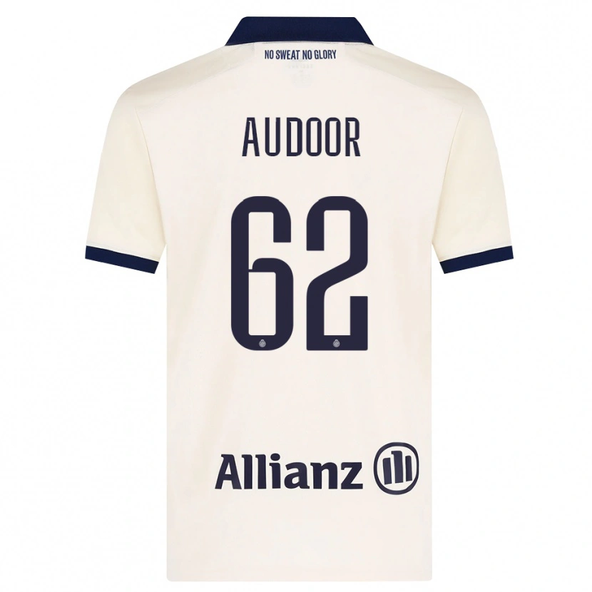 Danxen Kinder Lynnt Audoor #62 Beige Schwarz Auswärtstrikot Trikot 2026/27 T-Shirt Österreich