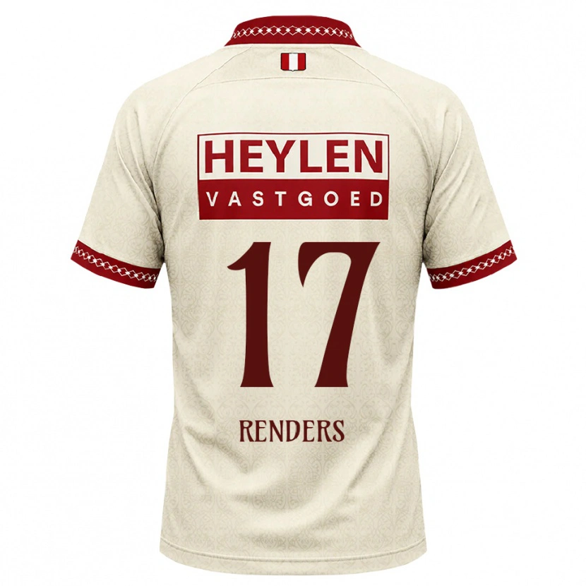 Danxen Kinder Semm Renders #17 Beige Rot Auswärtstrikot Trikot 2026/27 T-Shirt Österreich