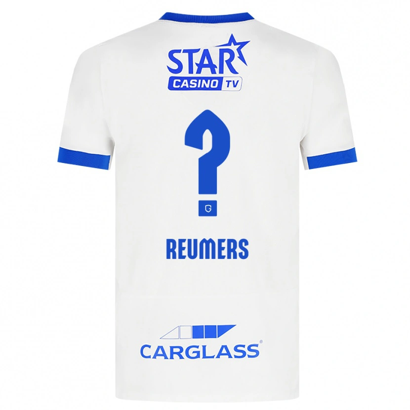 Danxen Kinder Alexander Reumers #0 Weiß Blau Auswärtstrikot Trikot 2026/27 T-Shirt Österreich
