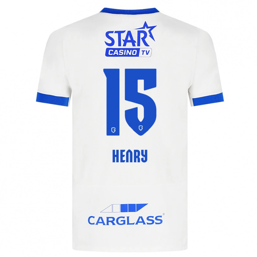 Danxen Kinder Zion Henry #15 Weiß Blau Auswärtstrikot Trikot 2026/27 T-Shirt Österreich