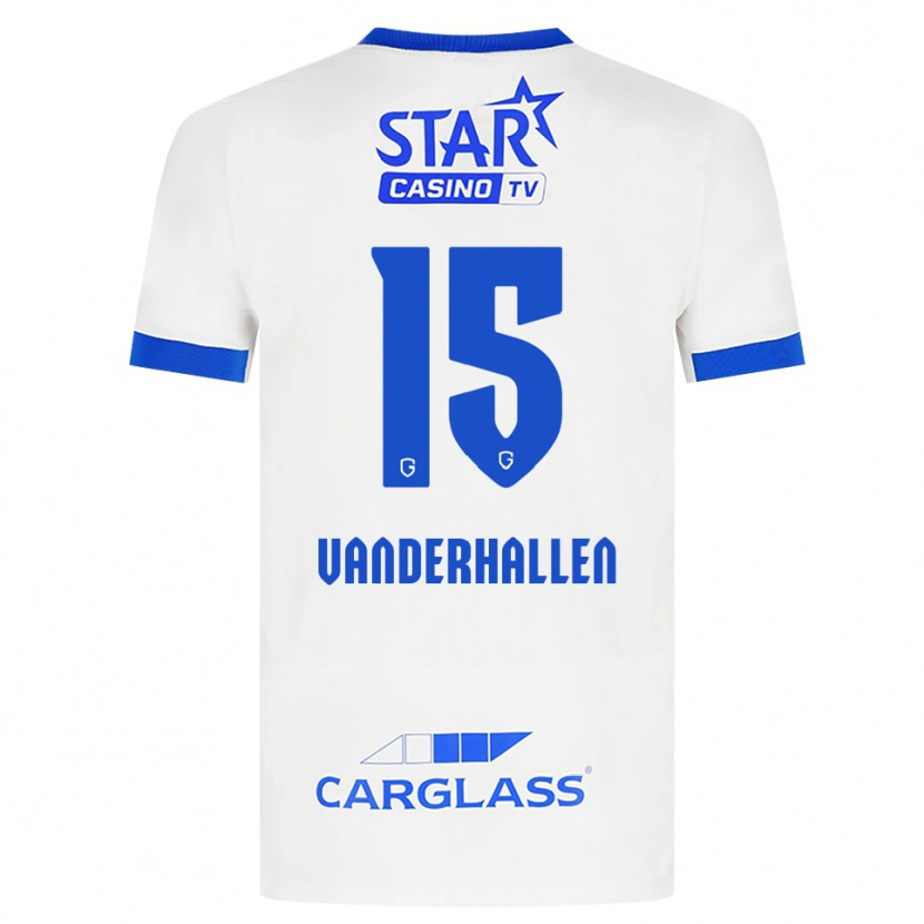 Danxen Kinder Yari Vanderhallen #15 Weiß Blau Auswärtstrikot Trikot 2026/27 T-Shirt Österreich