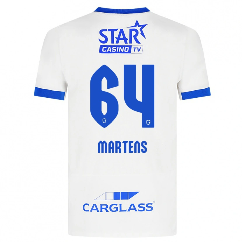 Danxen Kinder Nolan Martens #64 Weiß Blau Auswärtstrikot Trikot 2026/27 T-Shirt Österreich