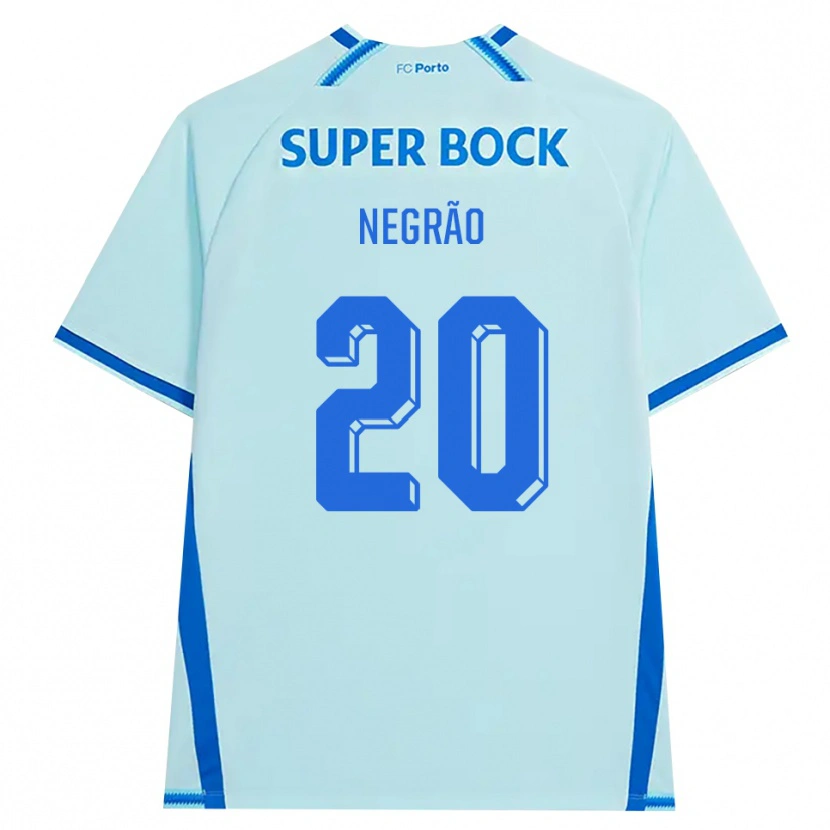 Danxen Kinder Maria Negrão #20 Hellcyan Blau Ausweichtrikot Trikot 2026/27 T-Shirt Österreich