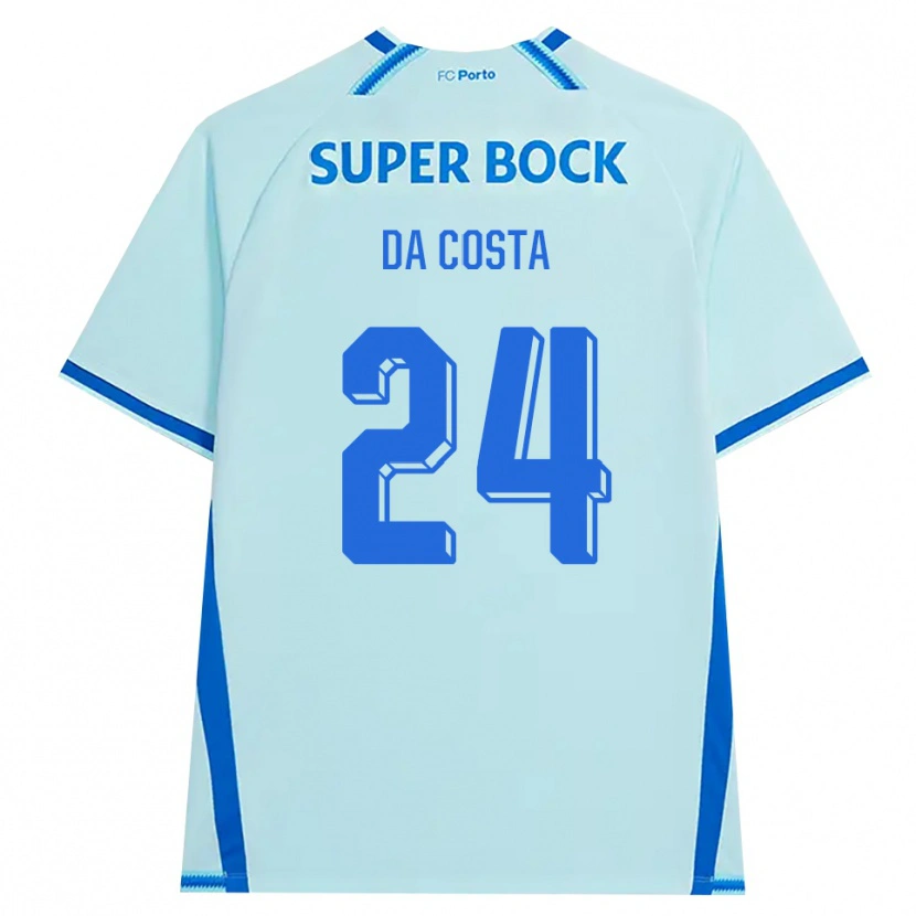 Danxen Kinder Seif Da Costa #24 Hellcyan Blau Ausweichtrikot Trikot 2026/27 T-Shirt Österreich