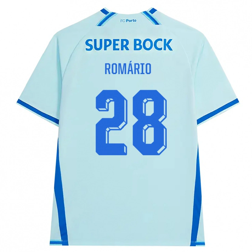 Danxen Kinder Romario Baro #28 Hellcyan Blau Ausweichtrikot Trikot 2026/27 T-Shirt Österreich