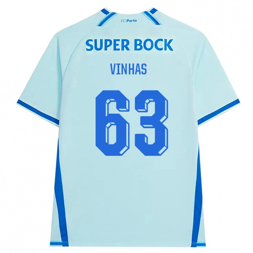 Danxen Kinder David Vinhas #63 Hellcyan Blau Ausweichtrikot Trikot 2026/27 T-Shirt Österreich