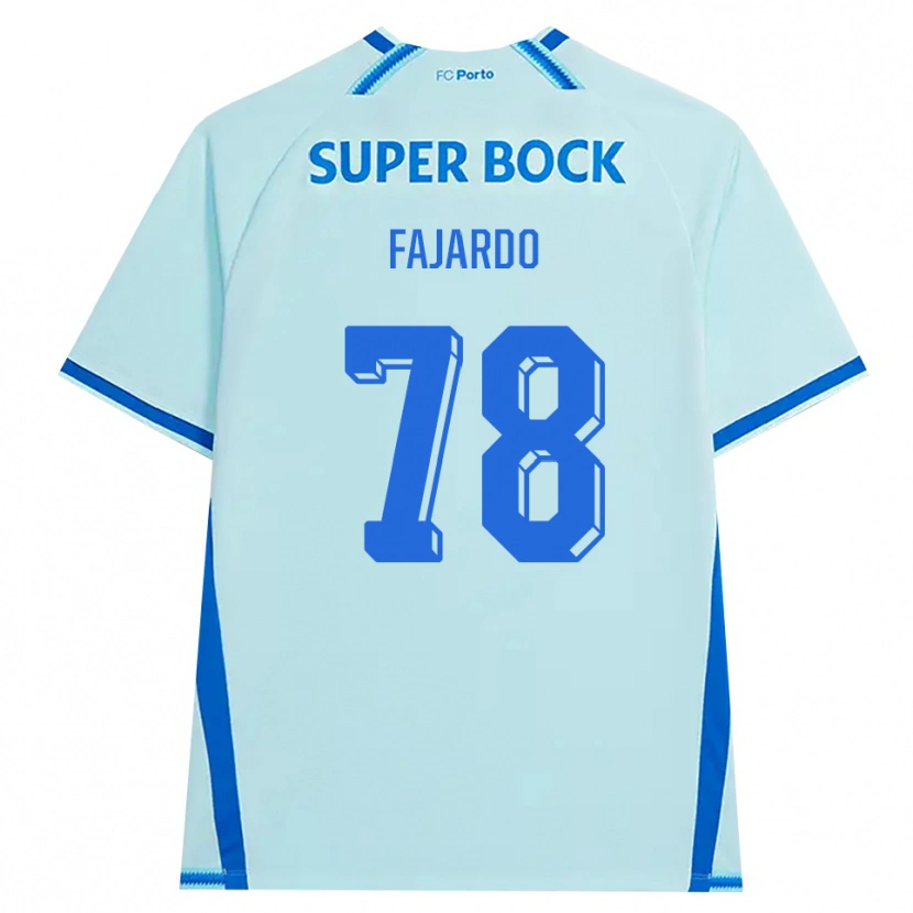 Danxen Kinder Leonardo Fajardo #78 Hellcyan Blau Ausweichtrikot Trikot 2026/27 T-Shirt Österreich