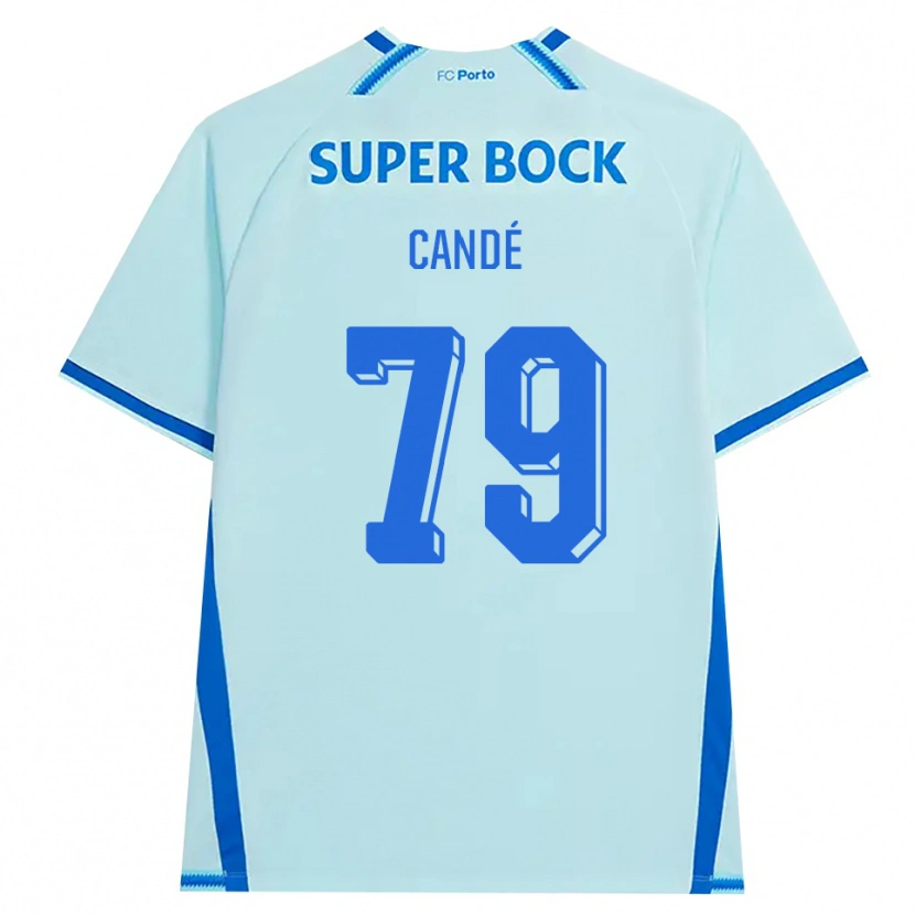 Danxen Kinder Umaro Candé #79 Hellcyan Blau Ausweichtrikot Trikot 2026/27 T-Shirt Österreich