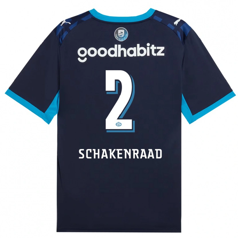 Danxen Kinder Loek Schakenraad #2 Himmelblau Königlichblau Ausweichtrikot Trikot 2026/27 T-Shirt Österreich