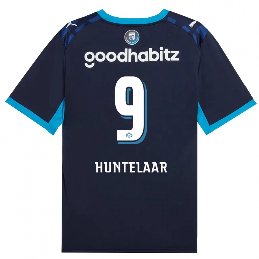 Danxen Kinder Seb Huntelaar #9 Himmelblau Königlichblau Ausweichtrikot Trikot 2026/27 T-Shirt Österreich