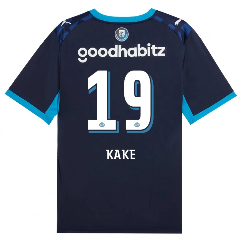 Danxen Kinder Souhel Kake #19 Himmelblau Königlichblau Ausweichtrikot Trikot 2026/27 T-Shirt Österreich