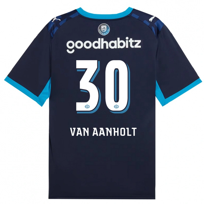 Danxen Kinder Patrick Van Aanholt #30 Himmelblau Königlichblau Ausweichtrikot Trikot 2026/27 T-Shirt Österreich