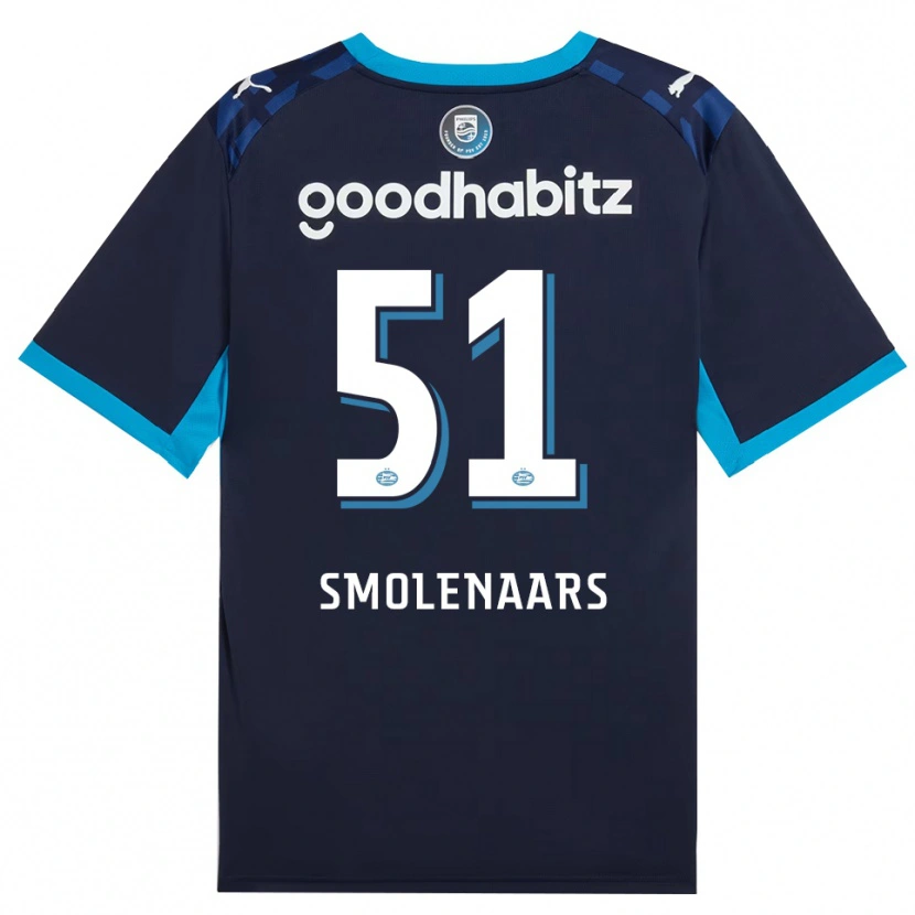 Danxen Kinder Tijn Smolenaars #51 Himmelblau Königlichblau Ausweichtrikot Trikot 2026/27 T-Shirt Österreich