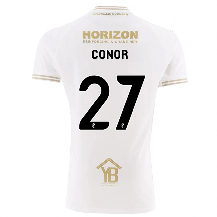Danxen Kinder Conor Mcleod #27 Weizen Weiß Auswärtstrikot Trikot 2026/27 T-Shirt Österreich
