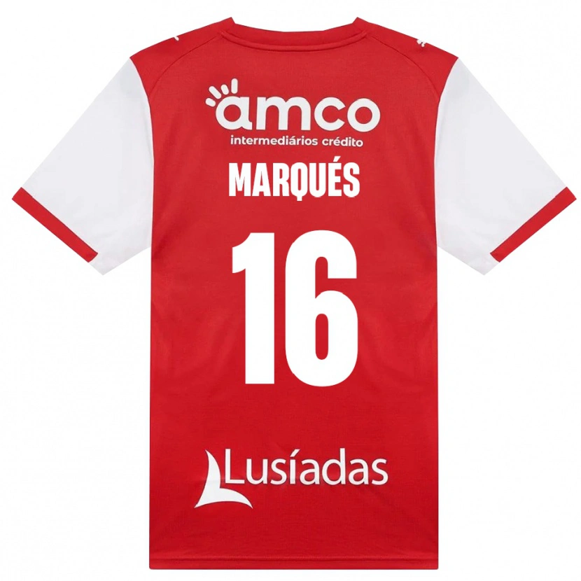 Danxen Kinder Tommy Marqués #16 Weiß Rot Schwarz Heimtrikot Trikot 2026/27 T-Shirt Österreich